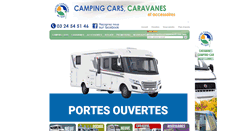 Desktop Screenshot of centre-caravaning-est.com